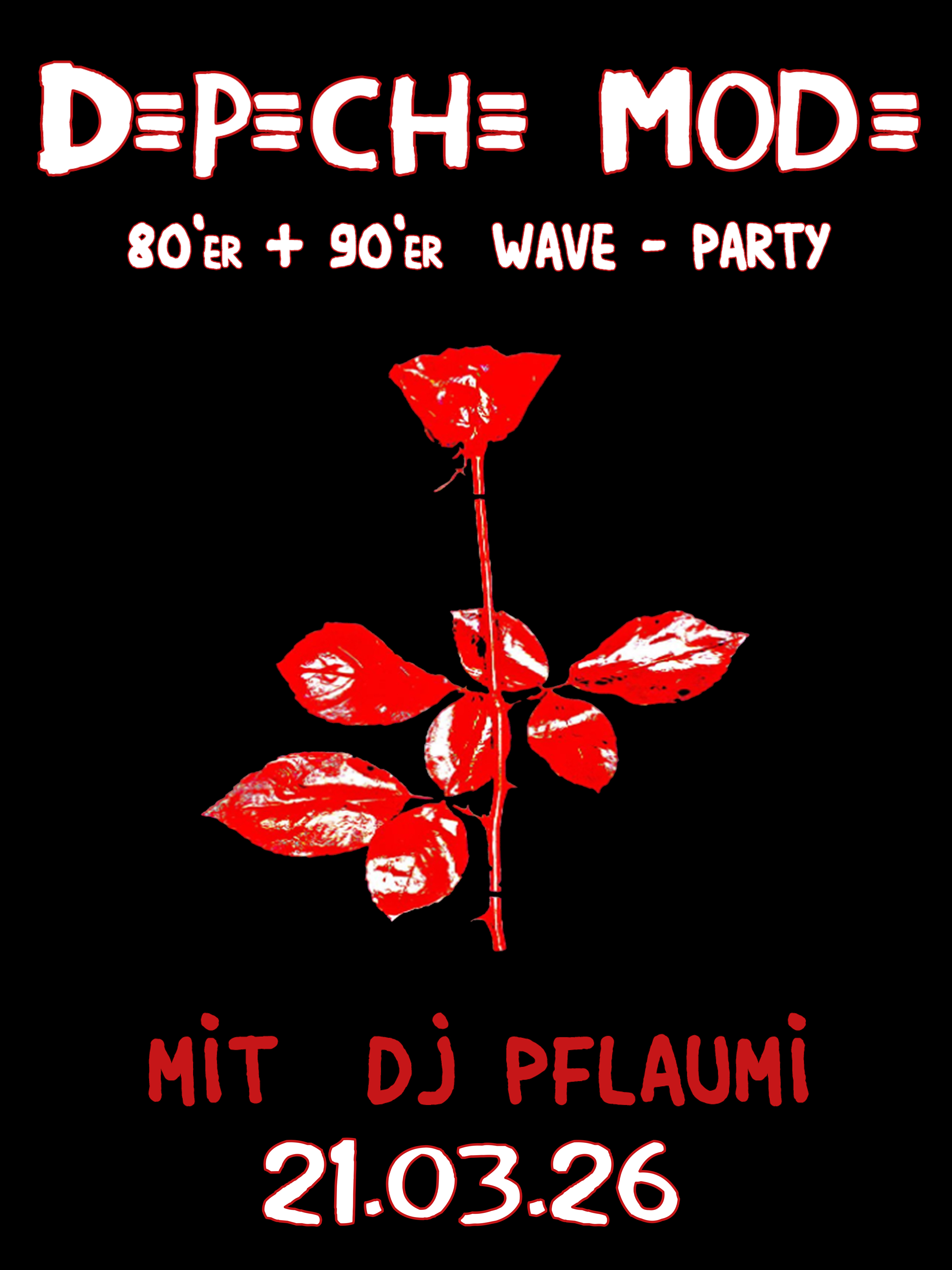 Veranstaltungsbild für Depeche Mode Party 